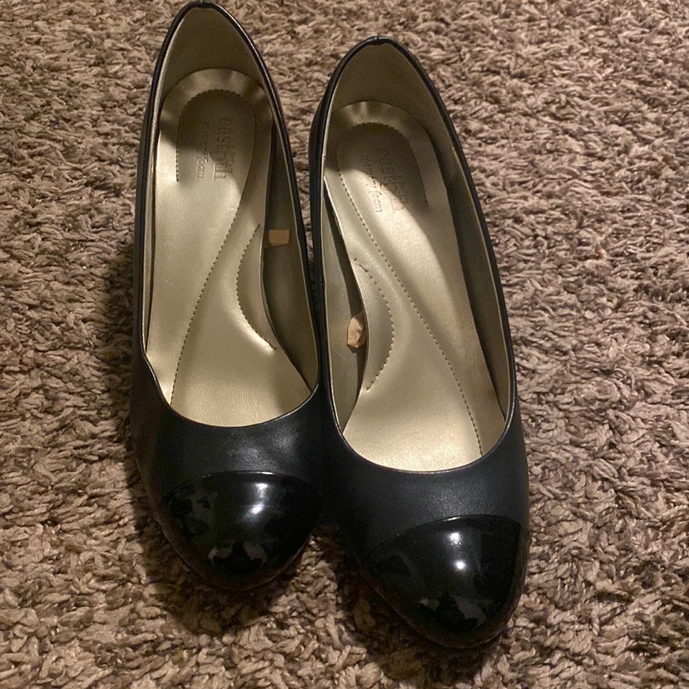 Black heels